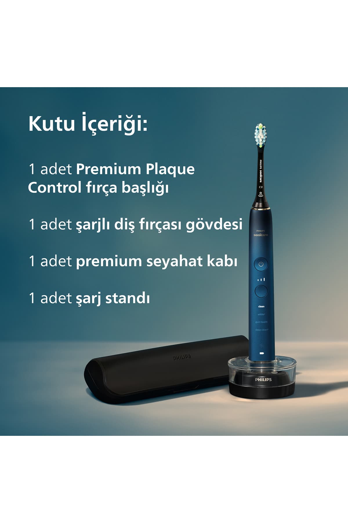 مسواک برقی شارژی Philips با 4 حالت، اپلیکیشن Sonicare و کیف سفر مدل HX9911/88 مسواک برقی شارژی Philips با 4 حالت، اپلیکیشن Sonicare و کیف سفر مدل HX9911/88