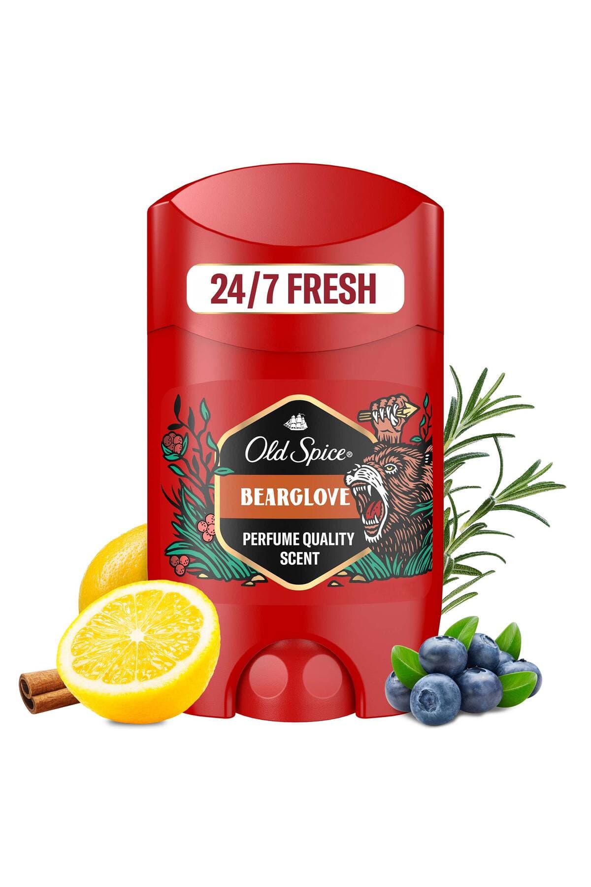دئودورانت استیکی مردانه Old Spice Bearglove مدل 50 ml دئودورانت استیکی مردانه Old Spice Bearglove مدل 50 ml