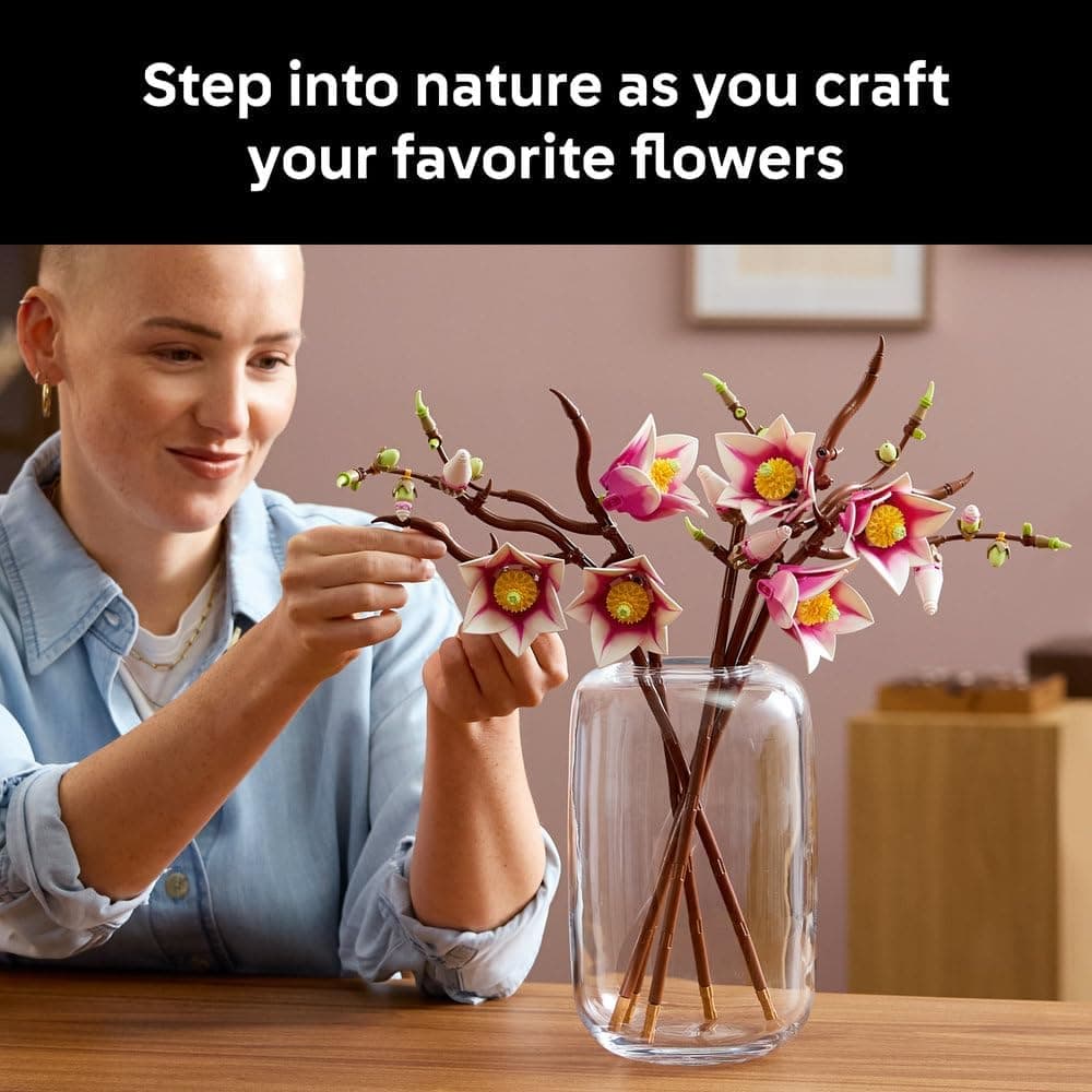 لگو سری Botanicals مدل Magnolia Branches 11510 لگو سری Botanicals مدل Magnolia Branches 11510