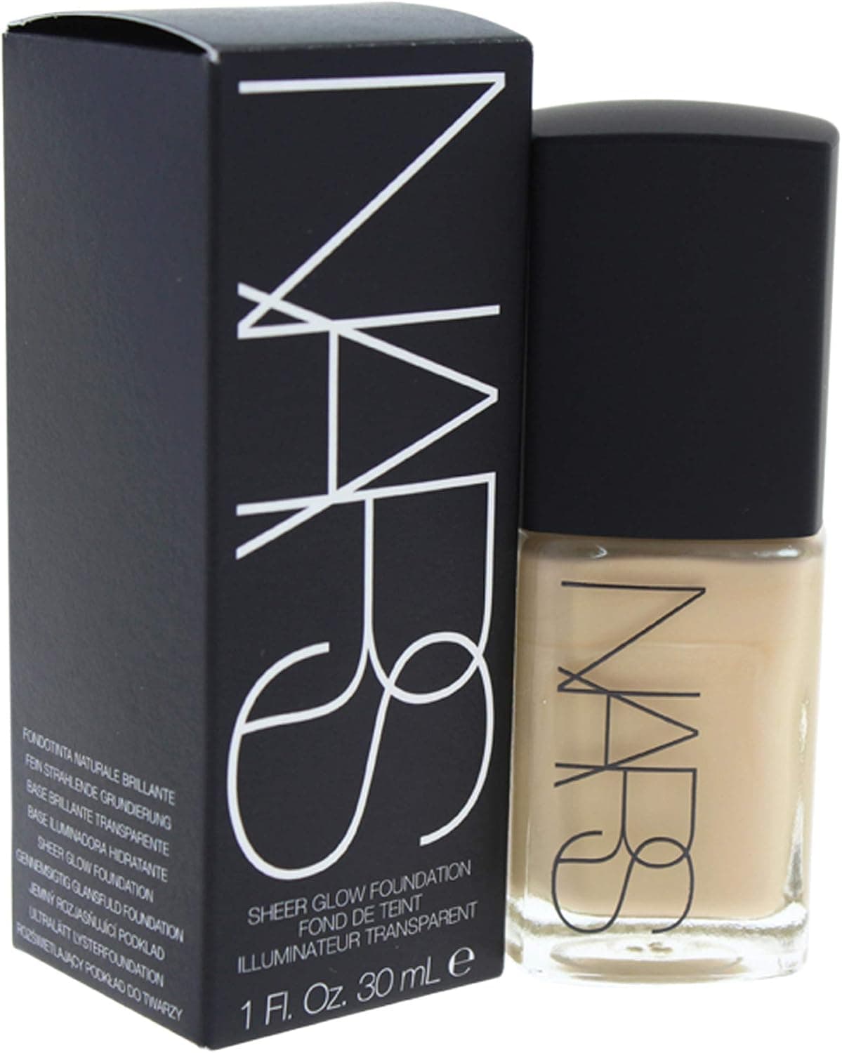 کرم پودر NARS Sheer Glow رنگ Punjab کرم پودر NARS Sheer Glow رنگ Punjab