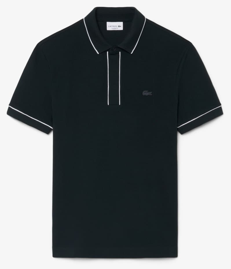 پولوشرت مردانه Lacoste فیت معمولی پنبه ارگانیک سبز تیره مدل Paris پولوشرت مردانه Lacoste فیت معمولی پنبه ارگانیک سبز تیره مدل Paris