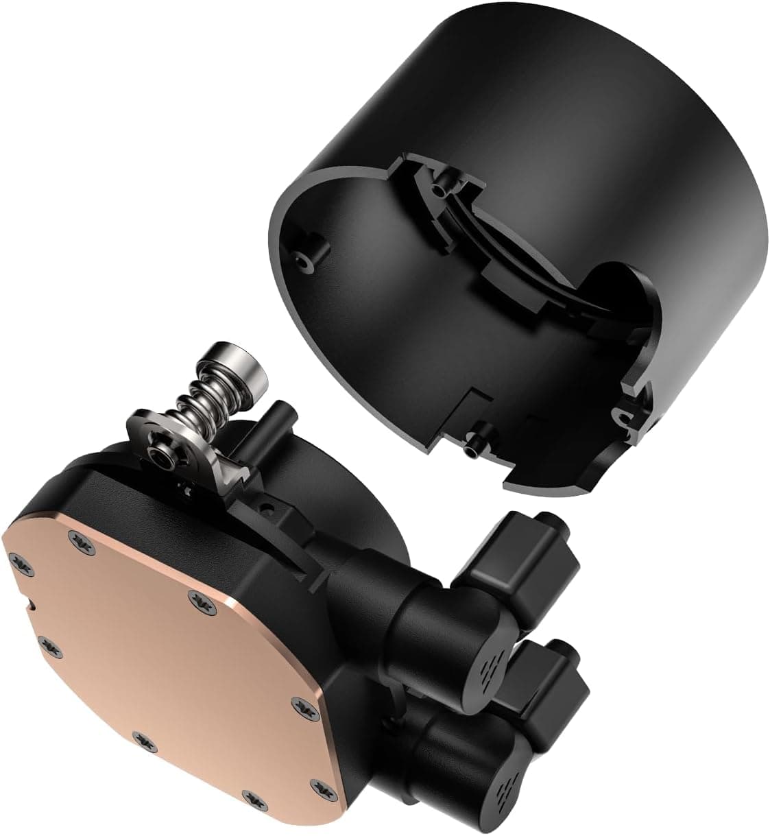 خنککننده مایع پردازنده PCCOOLER مشکی ARGB 360MM با فنهای بیصدای 120mm مدل CPS DA360 خنککننده مایع پردازنده PCCOOLER مشکی ARGB 360MM با فنهای بیصدای 120mm مدل CPS DA360