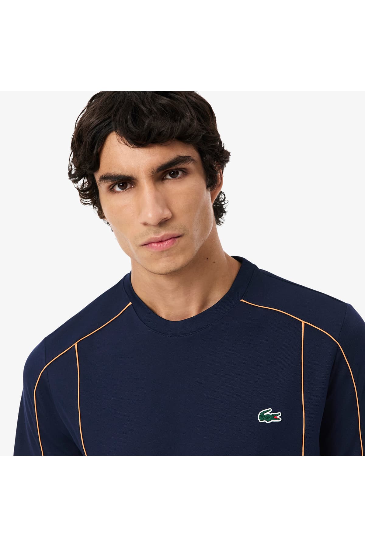 تیشرت مردانه یقه گرد طرحدار لاکاست SPORT تیشرت مردانه یقه گرد طرحدار لاکاست SPORT