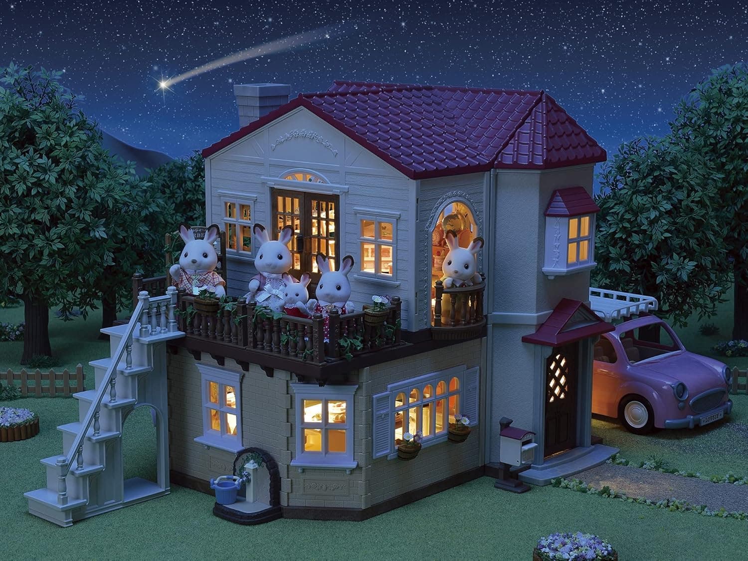 خانه عروسکی Sylvanian Families مدل 5716 با اتاق زیرشیروانی خانه عروسکی Sylvanian Families مدل 5716 با اتاق زیرشیروانی