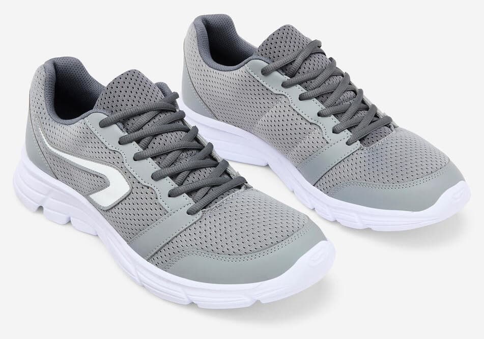 کفش دویدن مردانه Decathlon خاکستری مدل Run 100 کفش دویدن مردانه Decathlon خاکستری مدل Run 100