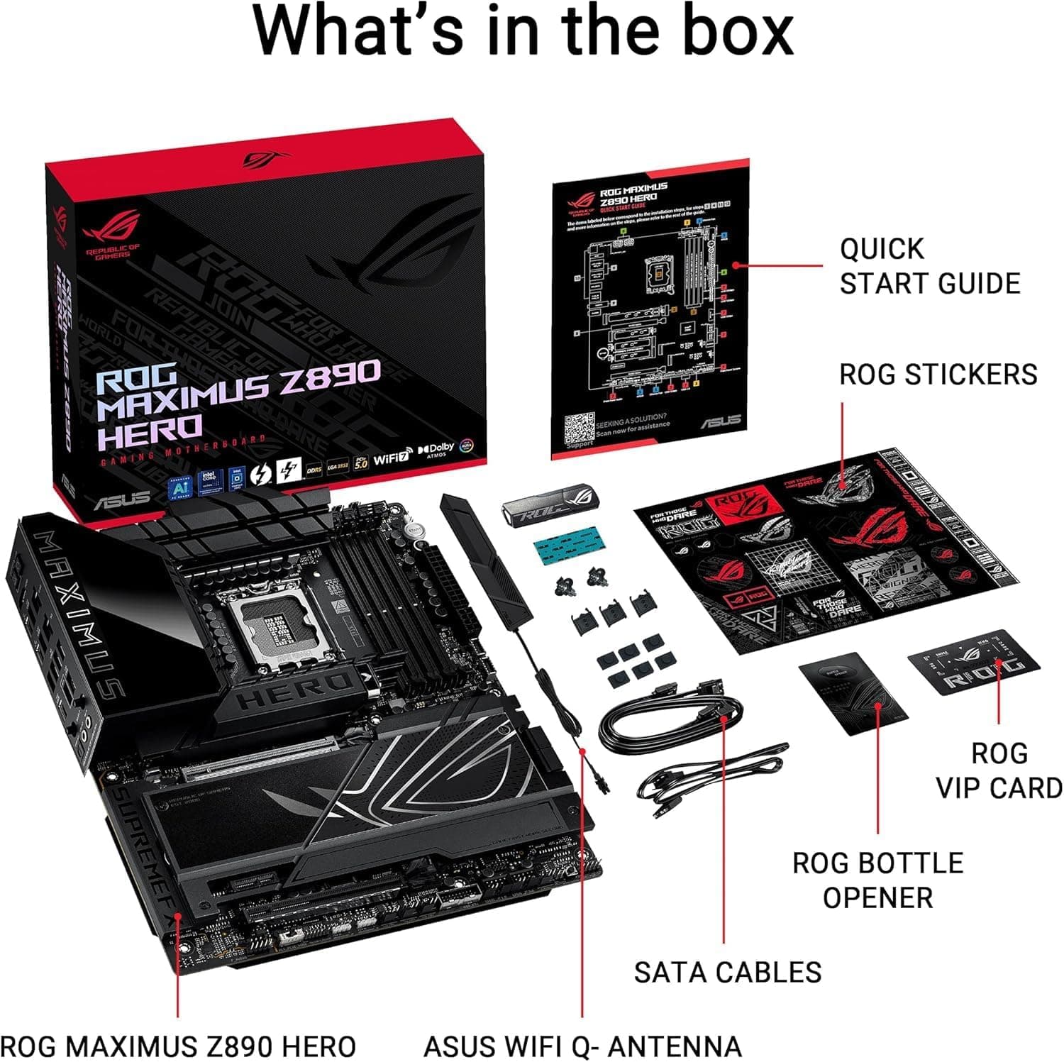 مادربرد ASUS ROG مدل Maximus Z890 Hero سوکت LGA 1851 ATX مادربرد ASUS ROG مدل Maximus Z890 Hero سوکت LGA 1851 ATX