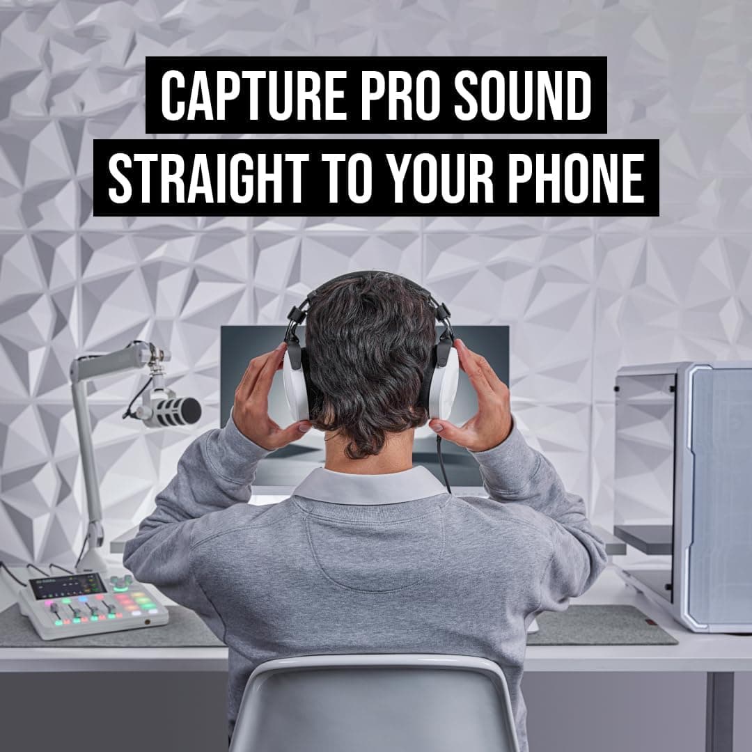 میکروفون داینامیک برای پادکست، استریم و تولید محتوا RØDE با اتصال XLR و USB مدل PodMic USB سفید میکروفون داینامیک برای پادکست، استریم و تولید محتوا RØDE با اتصال XLR و USB مدل PodMic USB سفید