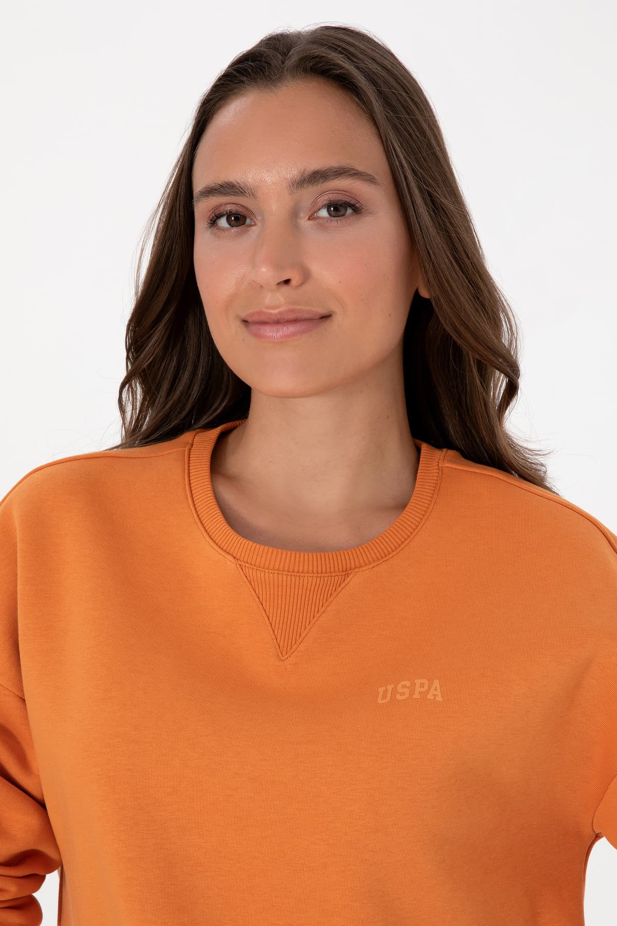 سوئیشرت زنانه U.S. Polo Assn. مسی شاردونی یقه گرد مدل 50313586-VR182 سوئیشرت زنانه U.S. Polo Assn. مسی شاردونی یقه گرد مدل 50313586-VR182