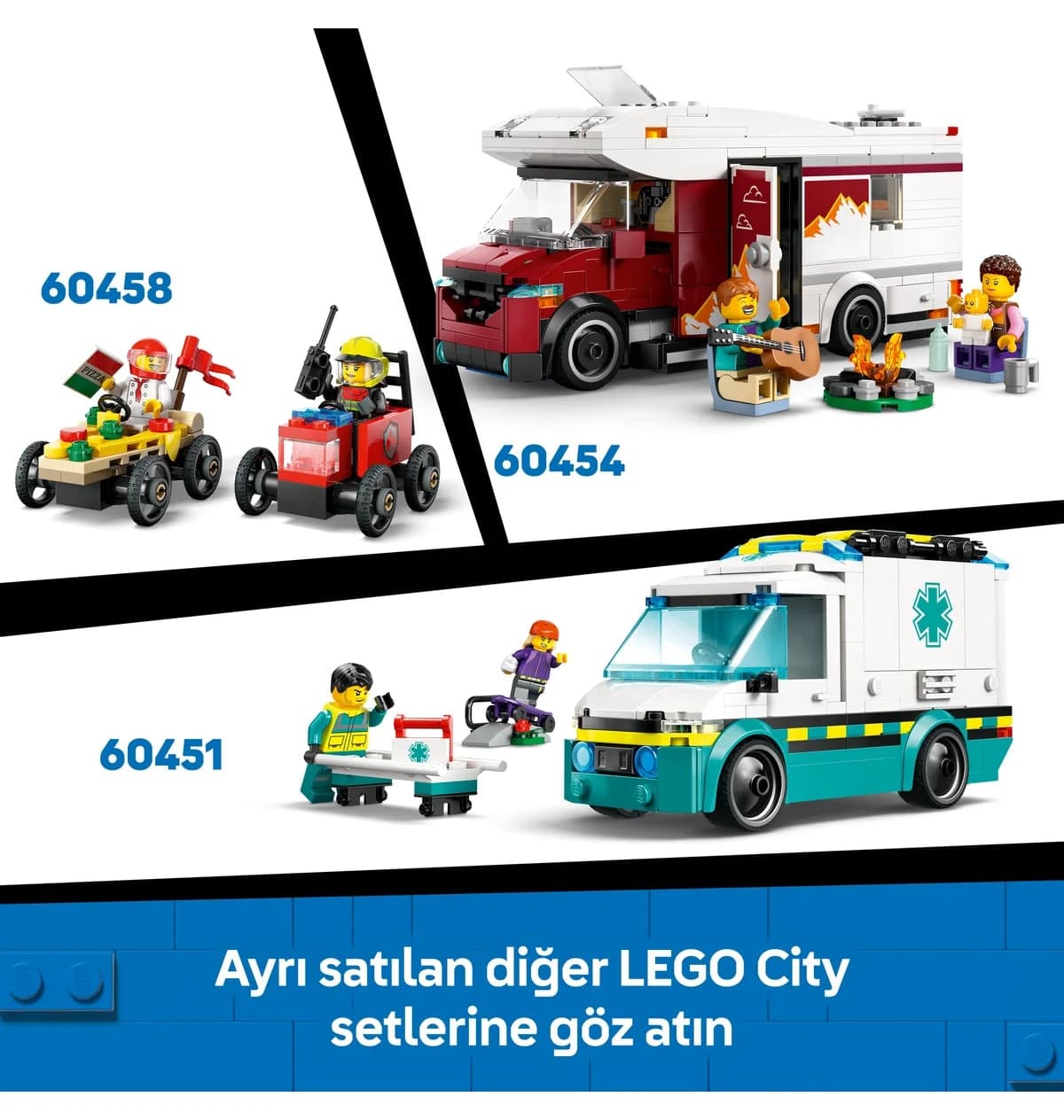 لگو City کامیونت نجات غریق مدل 60453 214P لگو City کامیونت نجات غریق مدل 60453 214P