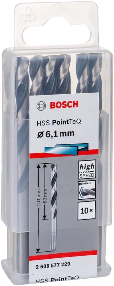 مته فلزی BOSCH اچاساس PointTeQ مطابق DIN 338 سایز 2,5 X 30 57 mm مدل 2608577193 مته فلزی BOSCH اچاساس PointTeQ مطابق DIN 338 سایز 2,5 X 30 57 mm مدل 2608577193