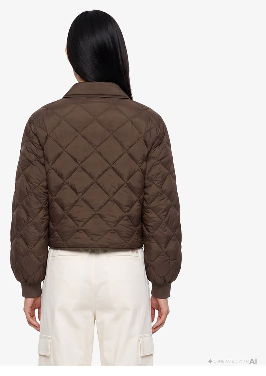 کت زنانه Calvin Klein با لوگوی برند مناسب استفاده روزمره قهوهای تلخ کت زنانه Calvin Klein با لوگوی برند مناسب استفاده روزمره قهوهای تلخ