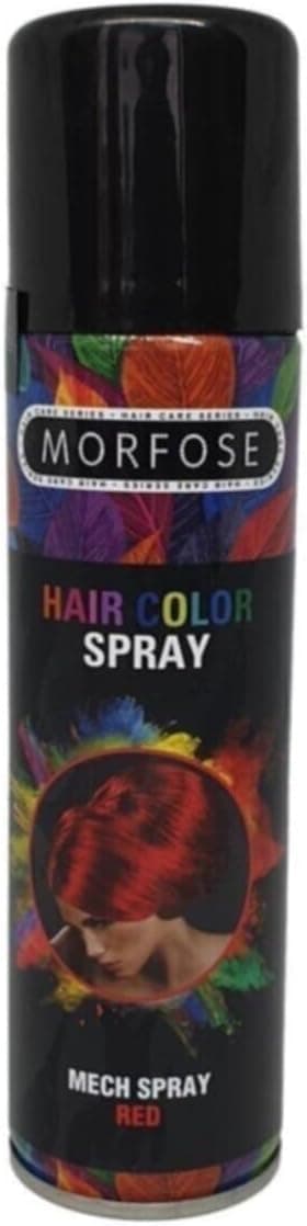 اسپری رنگی موی Morfose با حجم 150 ml قرمز اسپری رنگی موی Morfose با حجم 150 ml قرمز