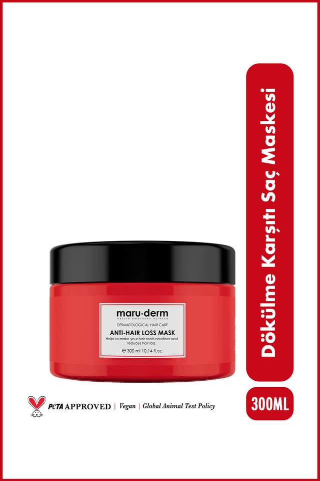 ماسک مو ضدریزش Maru.Derm مناسب انواع مو 300 ML ماسک مو ضدریزش Maru.Derm مناسب انواع مو 300 ML