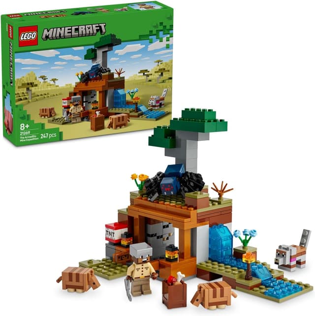 لگو 21269 Minecraft Armadillo کاوش معدن لگو 21269 Minecraft Armadillo کاوش معدن