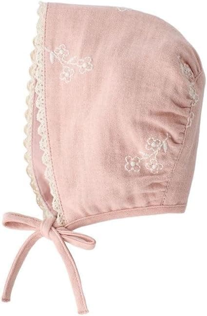 کلاه دخترانه Zara گلدوزیشده با طرح گل صورتی متوسط 6-12 ماهه 46 cm کلاه دخترانه Zara گلدوزیشده با طرح گل صورتی متوسط 6-12 ماهه 46 cm