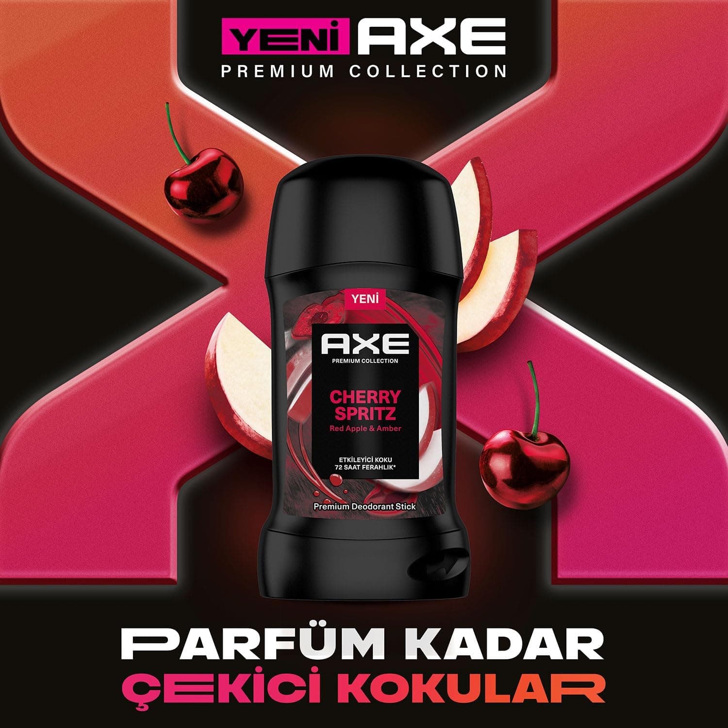 دئودورانت استیکی مردانه AXE Cherry Spritz 50 ml دئودورانت استیکی مردانه AXE Cherry Spritz 50 ml