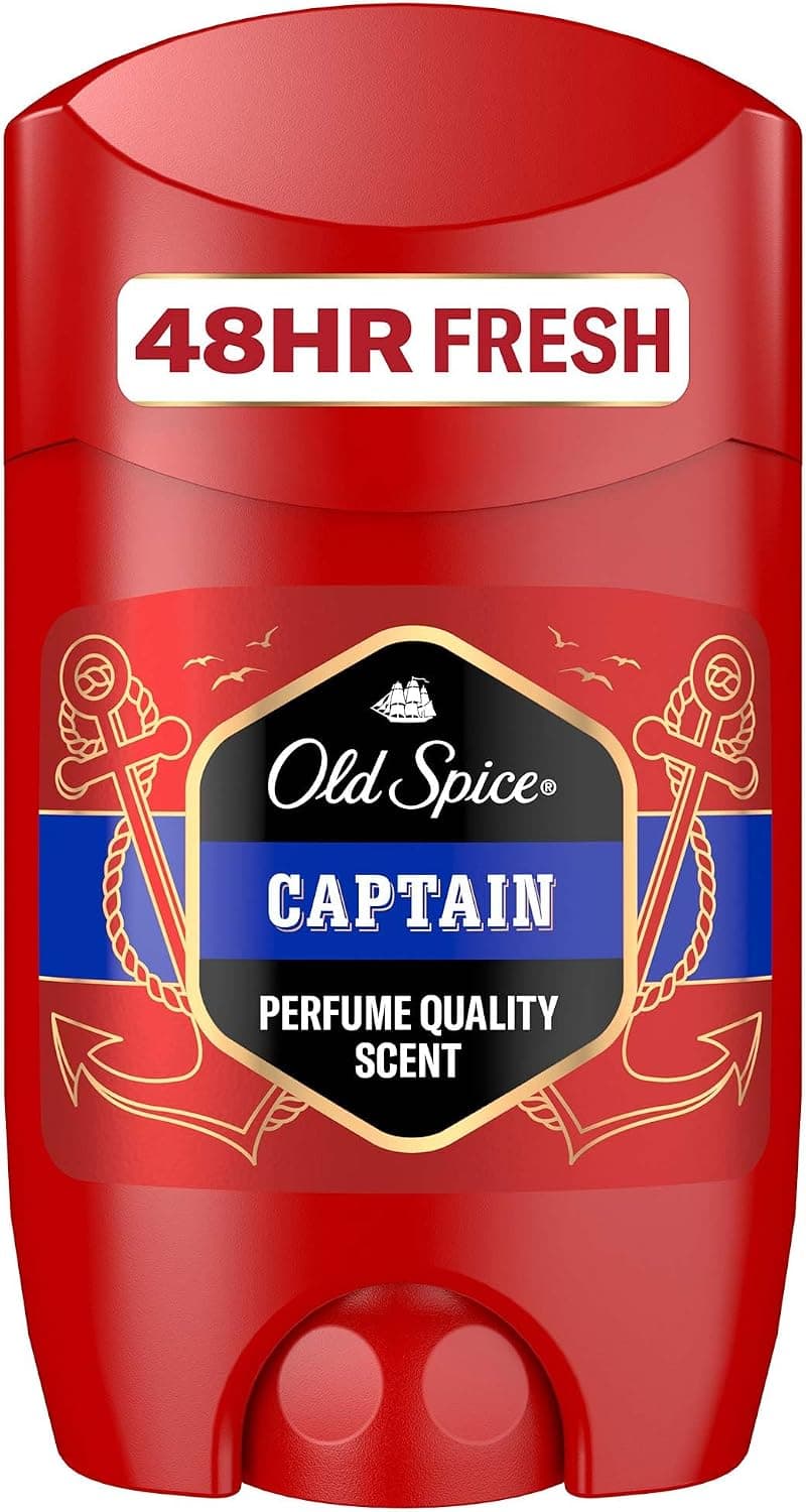 استیک دئودورانت مردانه Old Spice Captain حجم 50 ml استیک دئودورانت مردانه Old Spice Captain حجم 50 ml
