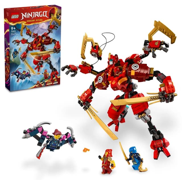 لگو 71812 NINJAGO ربات نینجایی صخرهنورد برای کودکان 9 سال به بالا (623P) لگو 71812 NINJAGO ربات نینجایی صخرهنورد برای کودکان 9 سال به بالا (623P)