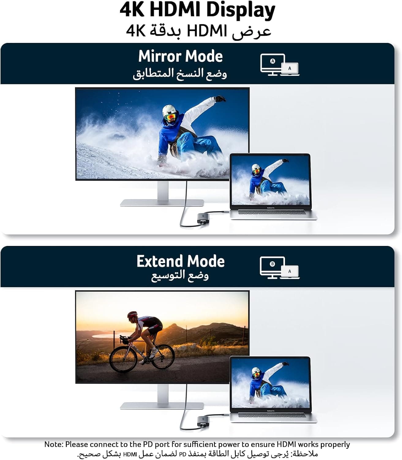 هاب USB-C هفتکاره Acer با خروجی 4K HDMI و کارتخوان SD هاب USB-C هفتکاره Acer با خروجی 4K HDMI و کارتخوان SD