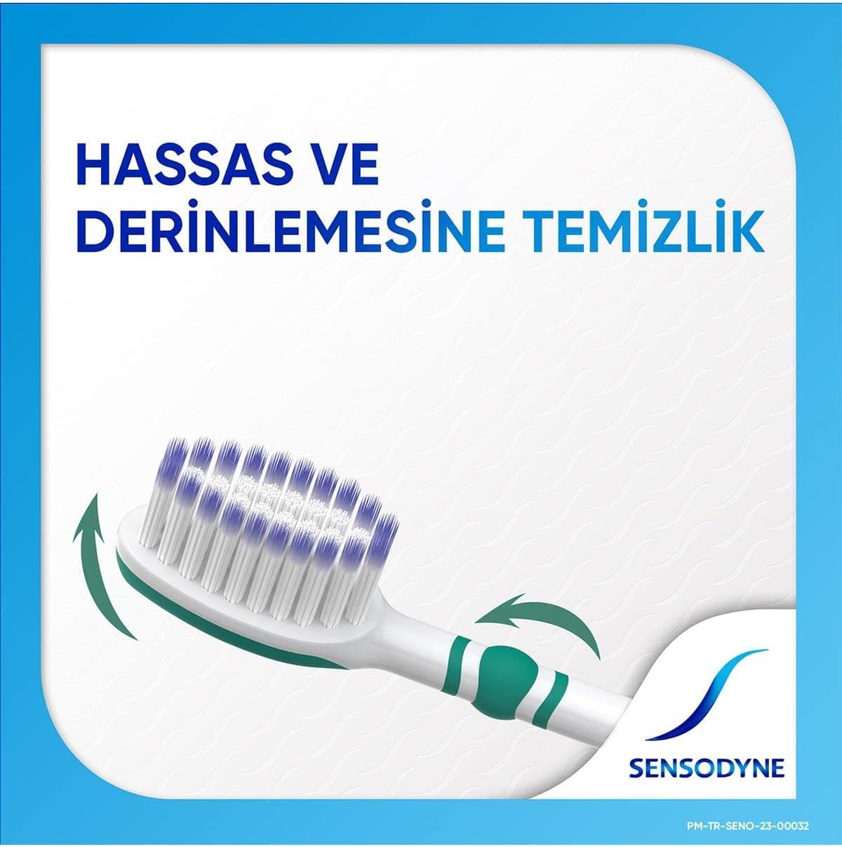 مسواک Sensodyne با محافظت چندمنظوره متوسط 1+1 مسواک Sensodyne با محافظت چندمنظوره متوسط 1+1