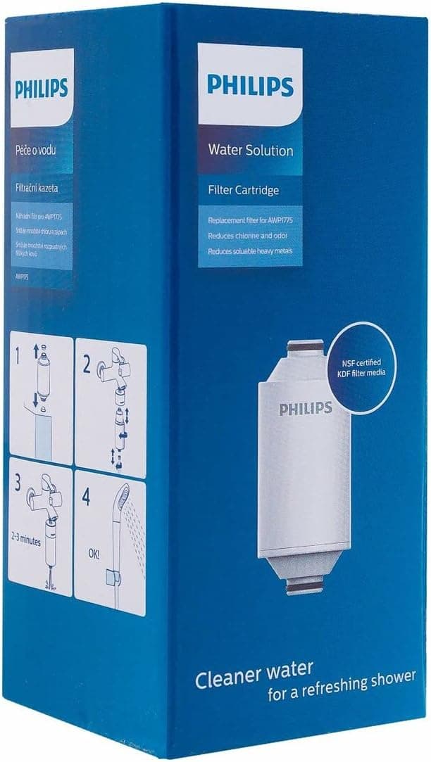 فیلتر دوش PHILIPS کارتریج یدکی 50000 litres مدل AWP175 فیلتر دوش PHILIPS کارتریج یدکی 50000 litres مدل AWP175