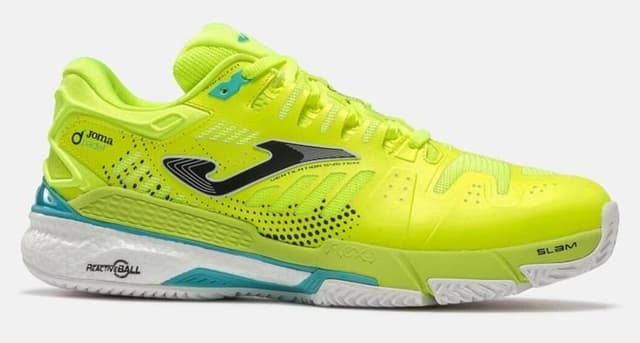 کفش تنیس و پدل یونیسکس Joma مناسب زمین خاکی مدل TCSLAS2609C Slam Classic زرد نئونی کفش تنیس و پدل یونیسکس Joma مناسب زمین خاکی مدل TCSLAS2609C Slam Classic زرد نئونی