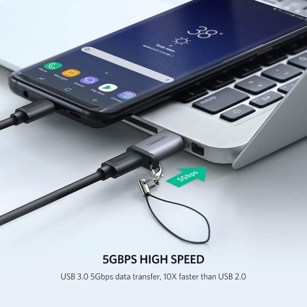 مبدل UGREEN USB 3.0 به USB Type-C مبدل UGREEN USB 3.0 به USB Type-C