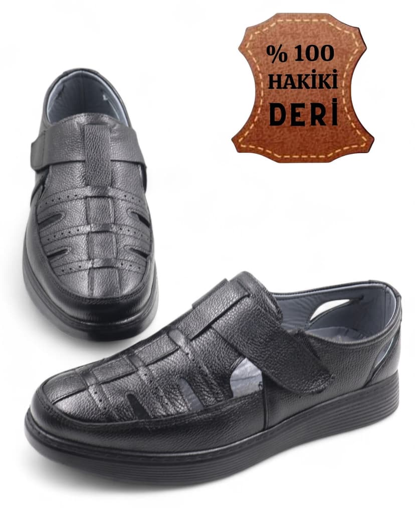 صندل مردانه nazenintasarımlar چرم حقیقی ارتوپدی زیره پلی تابستانی روزمره انعطافپذیر و سبک صندل مردانه nazenintasarımlar چرم حقیقی ارتوپدی زیره پلی تابستانی روزمره انعطافپذیر و سبک