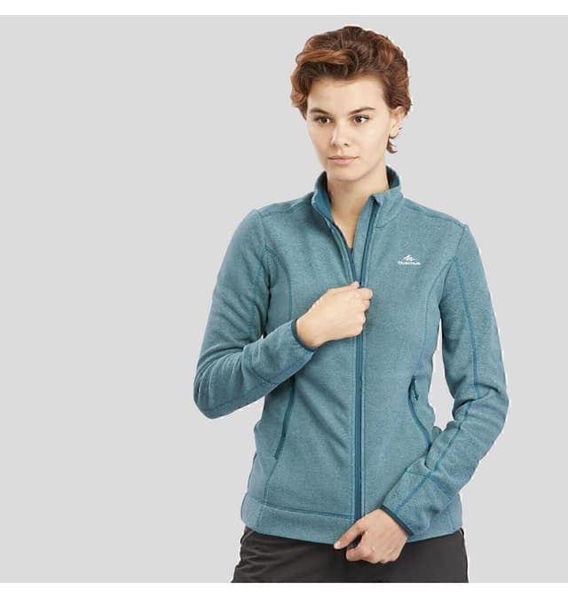 پولار کوهنوردی زنانه Decathlon فیروزهای مدل MH120 پولار کوهنوردی زنانه Decathlon فیروزهای مدل MH120
