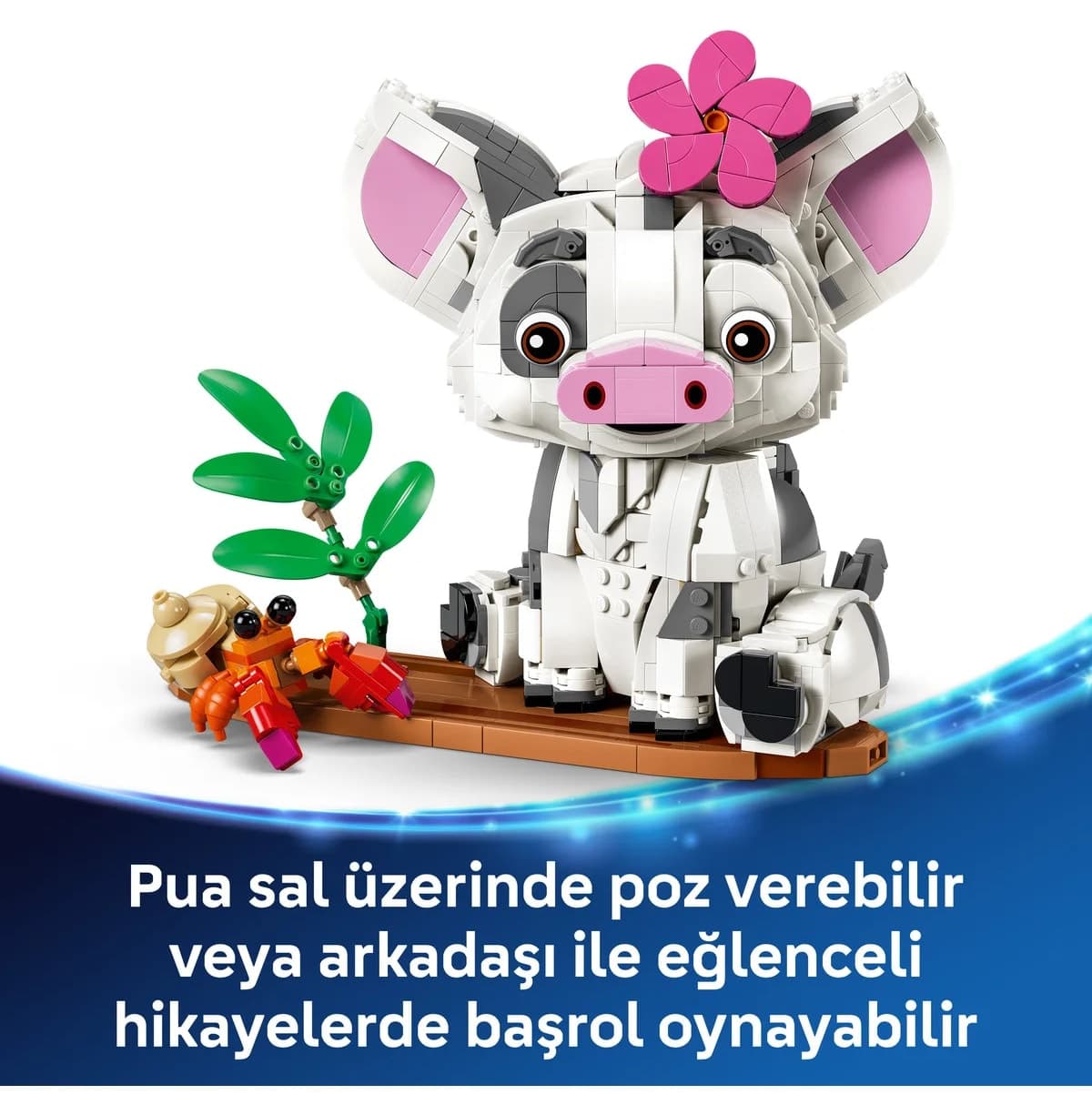 لگو Disney Moana Pua کودکان ۹ سال به بالا مدل 43292 با ۸۸۵ قطعه لگو Disney Moana Pua کودکان ۹ سال به بالا مدل 43292 با ۸۸۵ قطعه