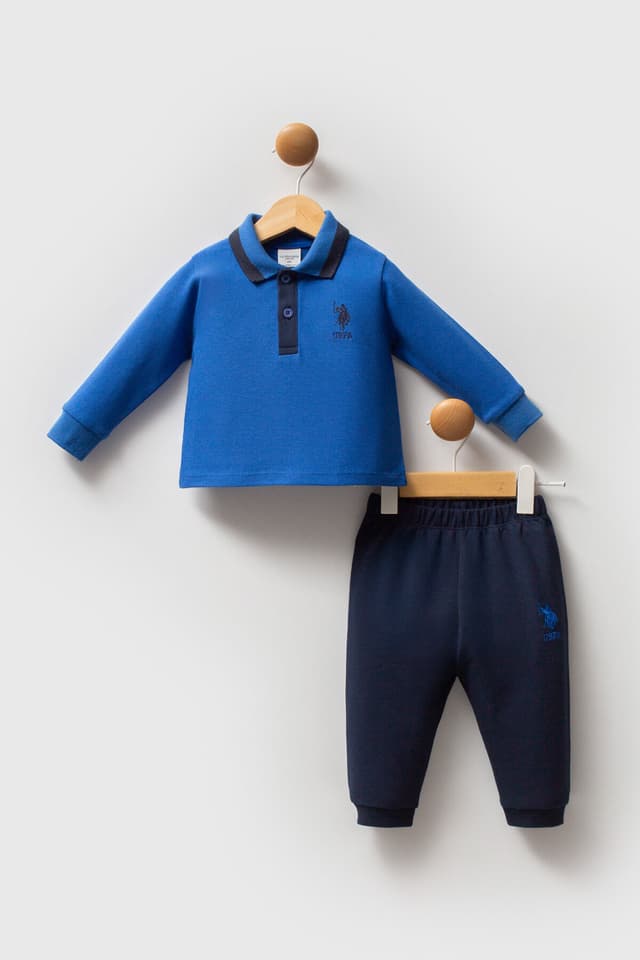 ست پسرانه U.S. Polo Assn. نوزاد آبی ست پسرانه U.S. Polo Assn. نوزاد آبی