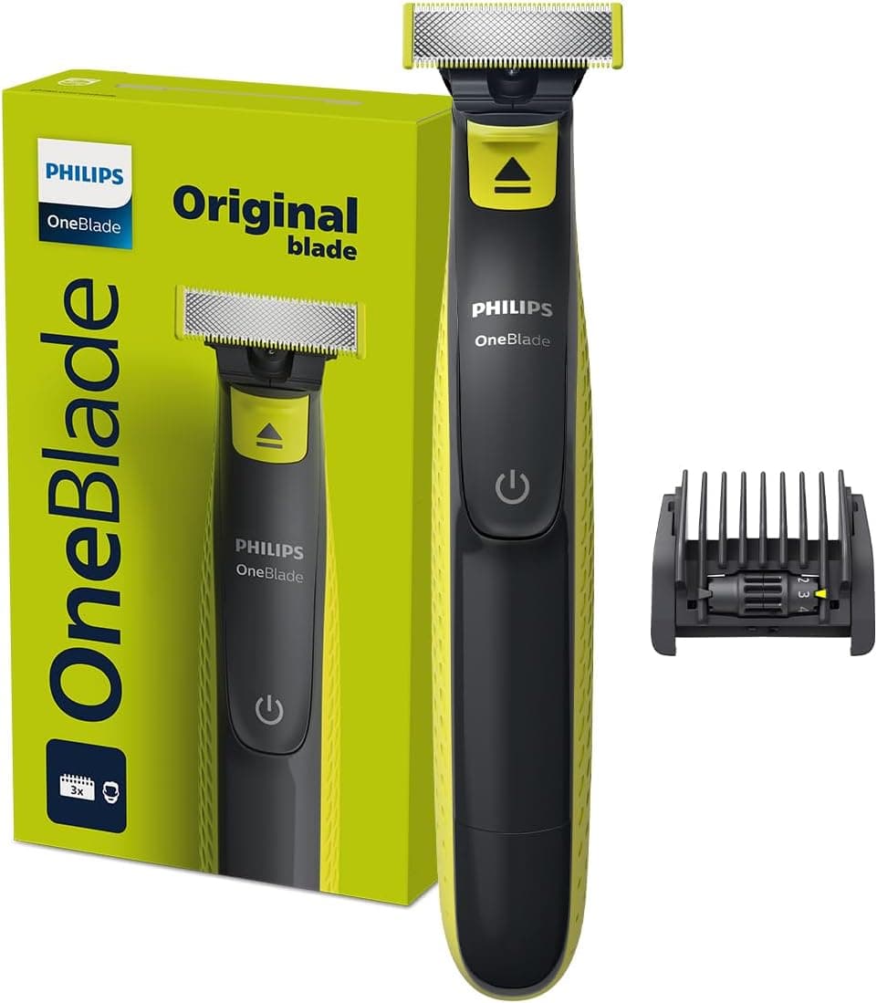 بسته 2 عددی تیغه یدک PHILIPS Oneblade سبز لیمویی مدل Qp220/51 بسته 2 عددی تیغه یدک PHILIPS Oneblade سبز لیمویی مدل Qp220/51