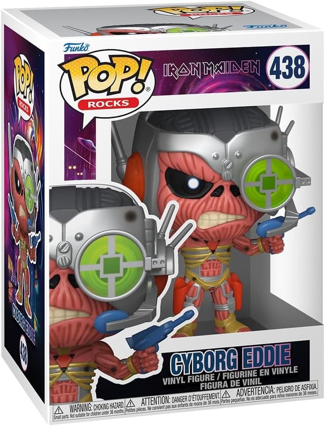 فیگور وینیل کلکسیونی Funko Pop! Rocks Iron Maiden مدل Cyborg فیگور وینیل کلکسیونی Funko Pop! Rocks Iron Maiden مدل Cyborg