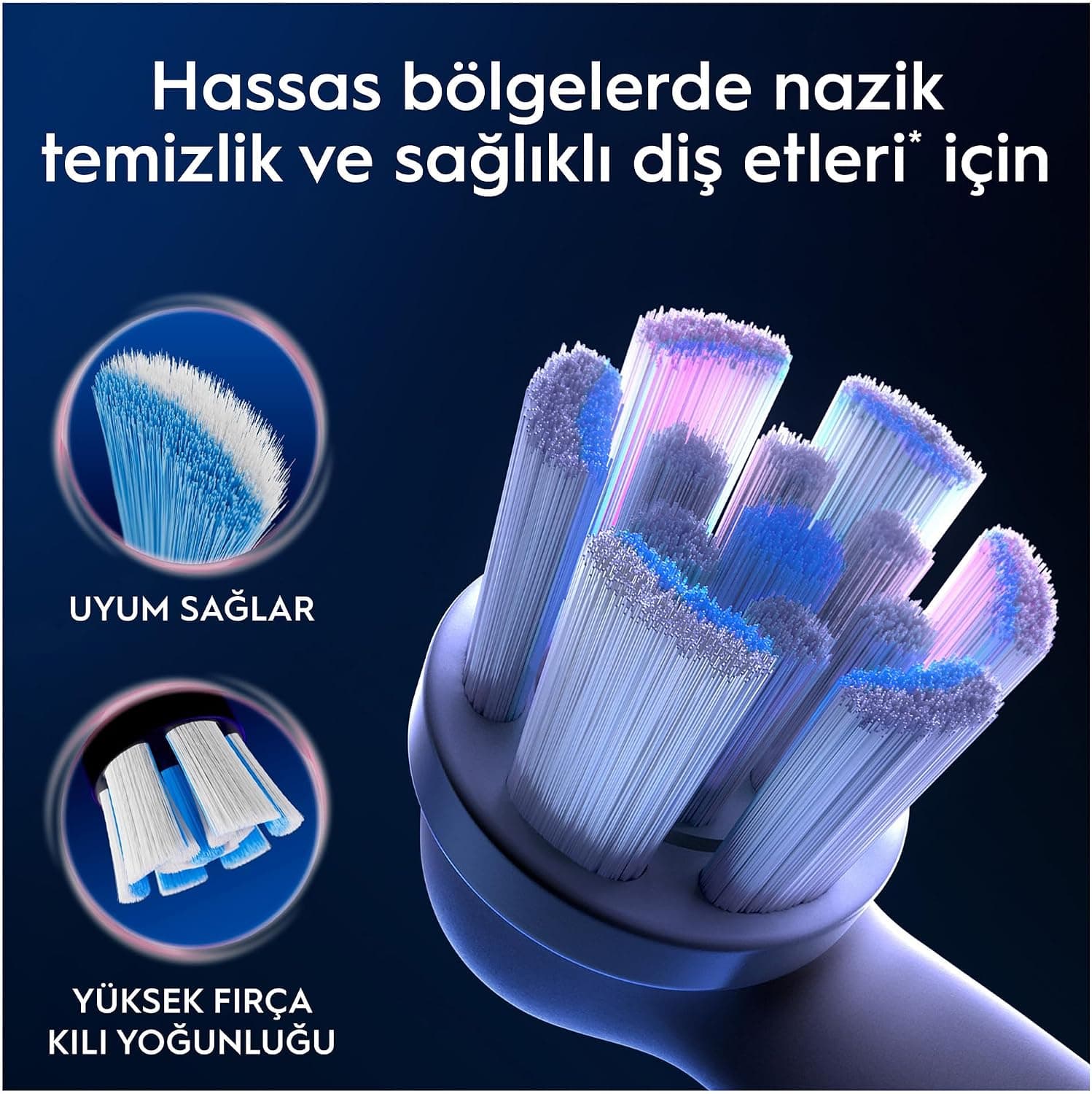 سری یدکی مسواک Oral-B iO Gentle Care سفید 2 عدد سری یدکی مسواک Oral-B iO Gentle Care سفید 2 عدد