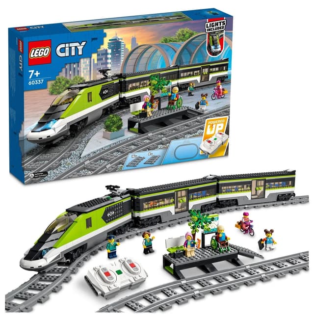 لگو 60337 City قطار مسافربری اکسپرس با 764 قطعه لگو 60337 City قطار مسافربری اکسپرس با 764 قطعه