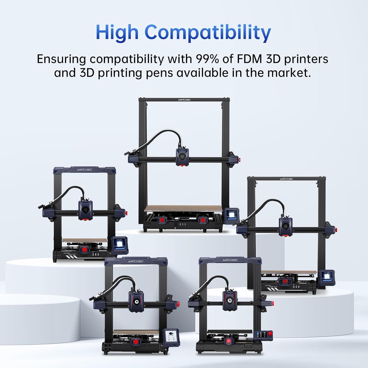 فیلامنت پرینتر سه بعدی ANYCUBIC PLA Plus قطر 1.75mm وزن 1kg خاکستری فیلامنت پرینتر سه بعدی ANYCUBIC PLA Plus قطر 1.75mm وزن 1kg خاکستری