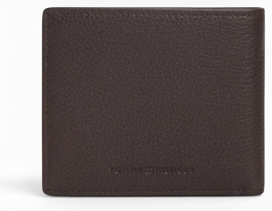 کیف پول مردانه Tommy Hilfiger قهوهای مدل TH CENTRAL MINI CC WALLET AM0AM14495 کیف پول مردانه Tommy Hilfiger قهوهای مدل TH CENTRAL MINI CC WALLET AM0AM14495