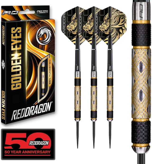 ست دارت تنگستن RED DRAGON Golden Eye 32g همراه فلایت و شفت ست دارت تنگستن RED DRAGON Golden Eye 32g همراه فلایت و شفت