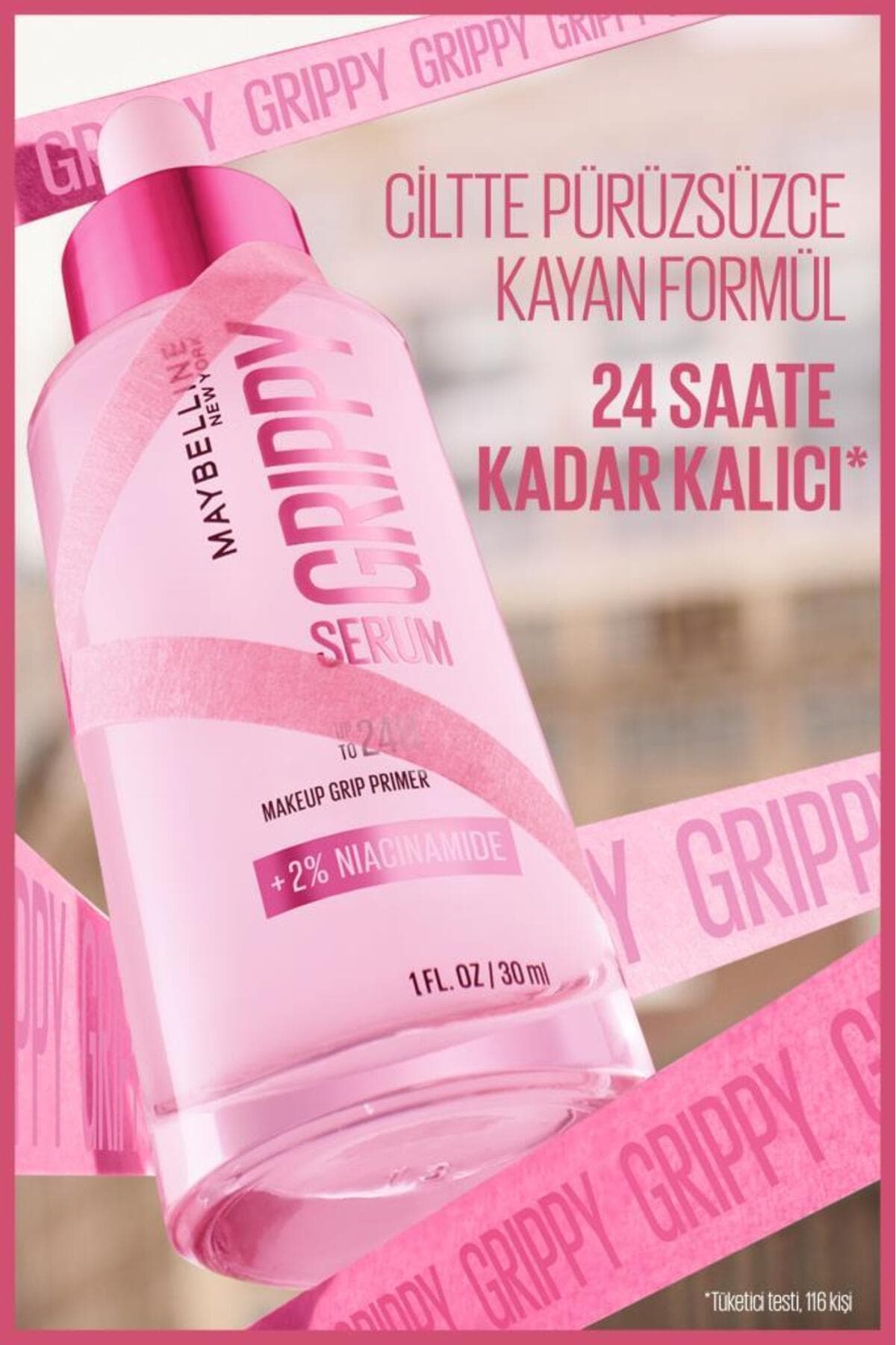 پرایمر آرایشی Maybelline New York سرمی تثبیتکننده آرایش مدل Grippy پرایمر آرایشی Maybelline New York سرمی تثبیتکننده آرایش مدل Grippy