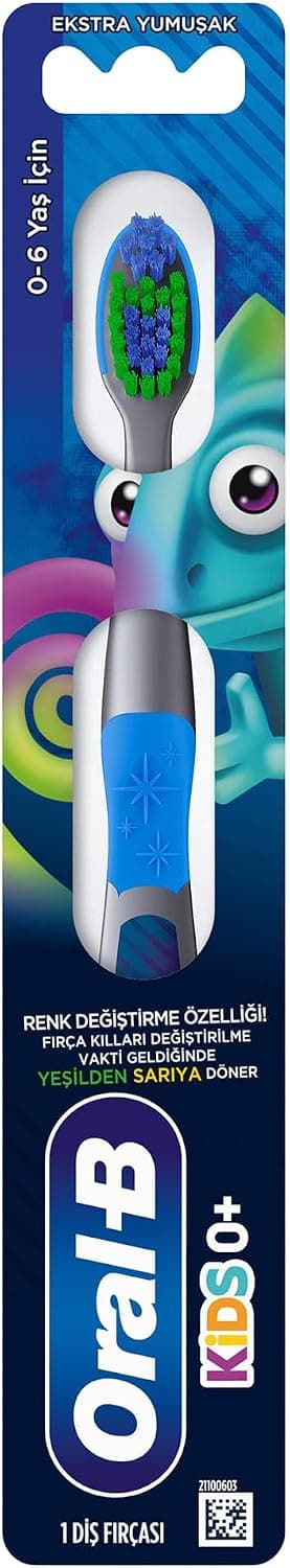 مسواک کودکان Oral-B Kids مناسب ۰ تا ۶ سال با الیاف فوقالعاده نرم مسواک کودکان Oral-B Kids مناسب ۰ تا ۶ سال با الیاف فوقالعاده نرم