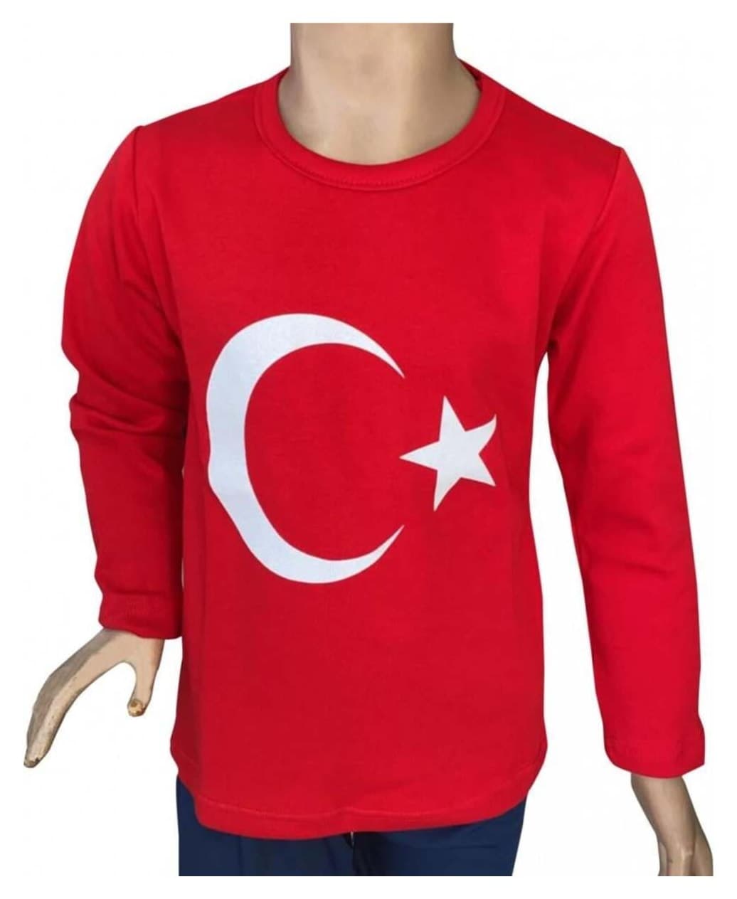 تیشرت یونیسکس EREN STYLE آستینبلند با پرچم ترکیه تیشرت یونیسکس EREN STYLE آستینبلند با پرچم ترکیه