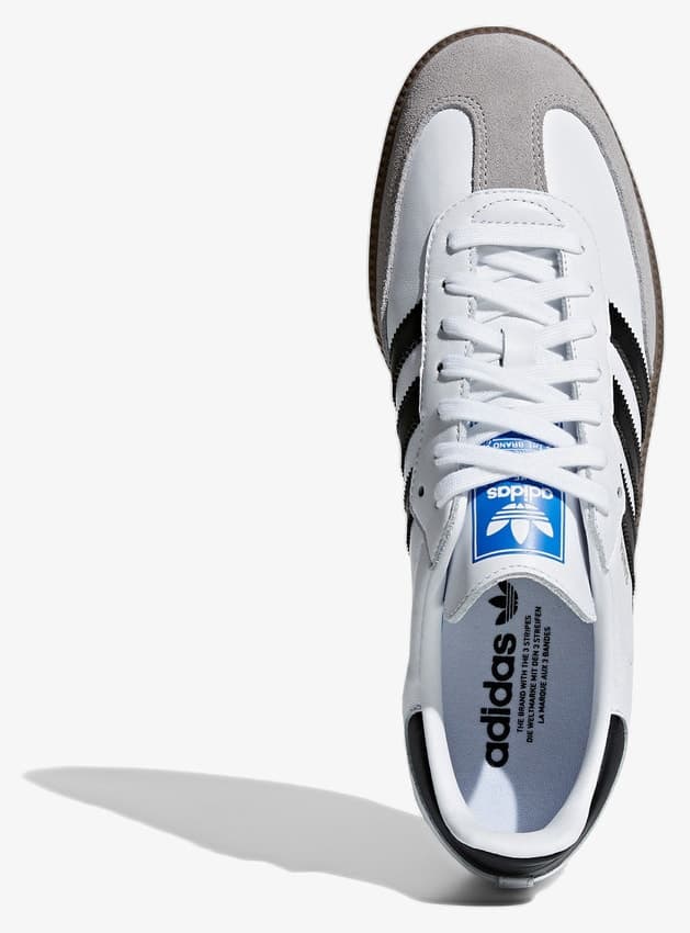 کفش اسنیکر یونیسکس adidas سفید مدل Samba OG کفش اسنیکر یونیسکس adidas سفید مدل Samba OG