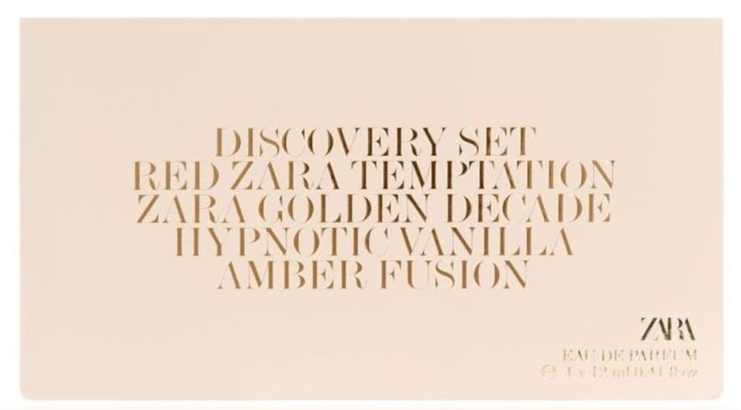 ست عطر زنانه Zara EDP Chapter Discovery 4×12ml ست عطر زنانه Zara EDP Chapter Discovery 4×12ml