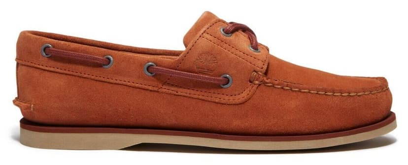 کفش لوفر مردانه Timberland Classic Boat Shoe نارنجی سوئدی کفش لوفر مردانه Timberland Classic Boat Shoe نارنجی سوئدی