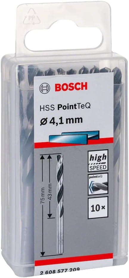 مته فلزی BOSCH اچاساس PointTeQ مطابق DIN 338 سایز 2,5 X 30 57 mm مدل 2608577193 مته فلزی BOSCH اچاساس PointTeQ مطابق DIN 338 سایز 2,5 X 30 57 mm مدل 2608577193