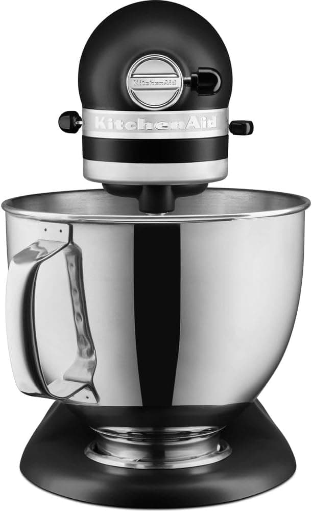 همزن کاسهدار KitchenAid ظرفیت 4,8 L مشکی مات مدل 5KSM125EBM همزن کاسهدار KitchenAid ظرفیت 4,8 L مشکی مات مدل 5KSM125EBM