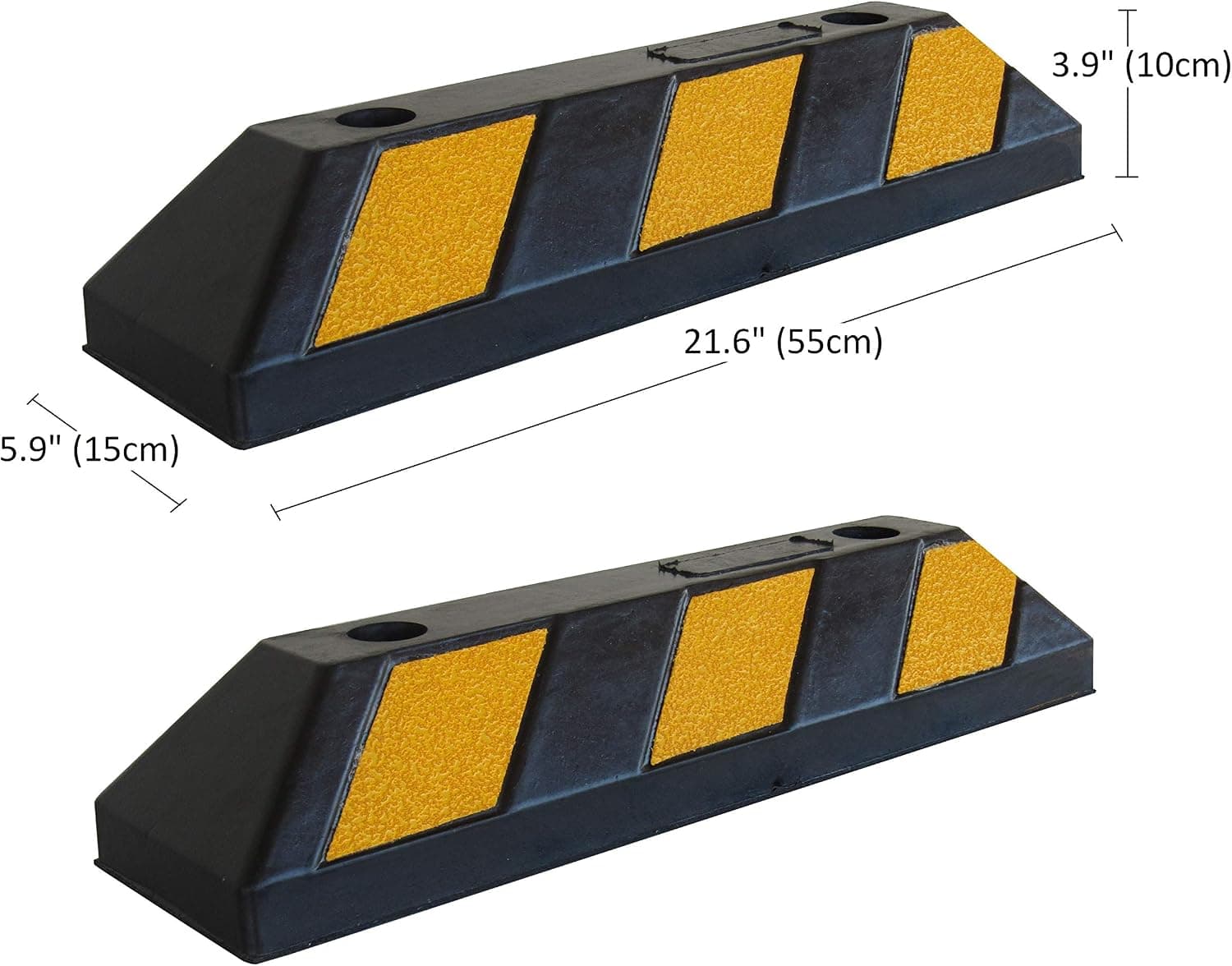 توقفگاه لاستیکی کف گاراژ SNS SAFETY سایز 21.6x5.9x3 اینچ توقفگاه لاستیکی کف گاراژ SNS SAFETY سایز 21.6x5.9x3 اینچ