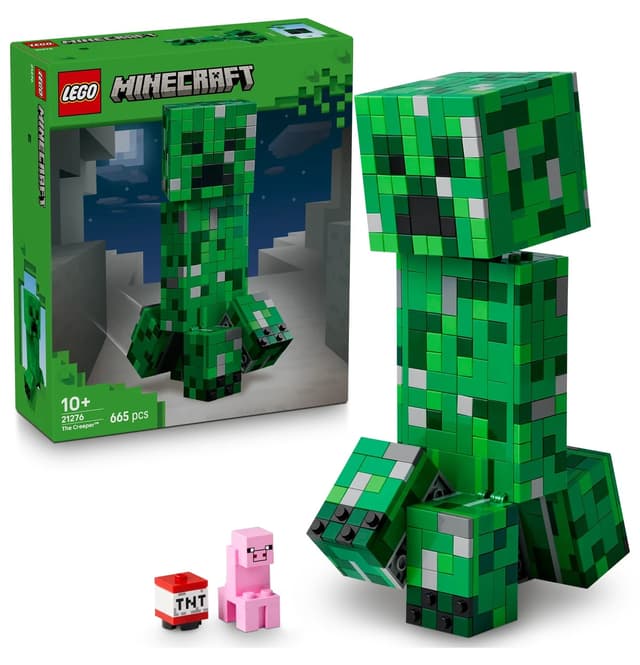 لگو 21276 Minecraft مدل Creeper با 665 قطعه لگو 21276 Minecraft مدل Creeper با 665 قطعه