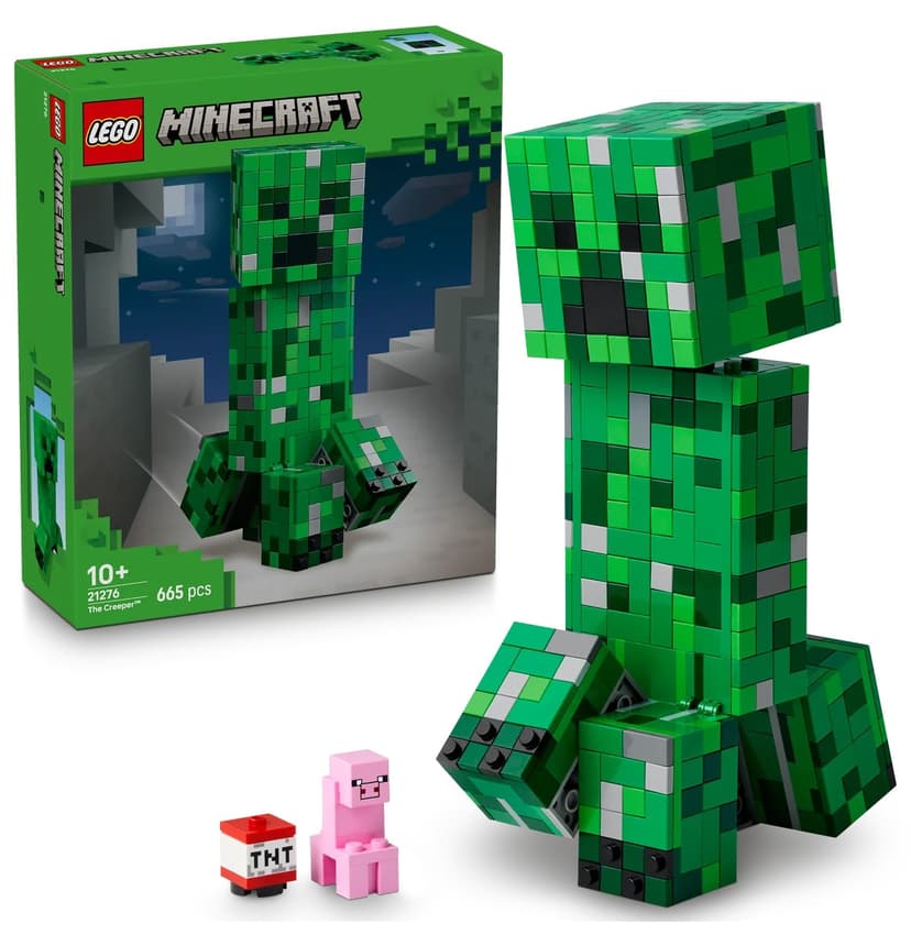 لگو Minecraft مدل Creeper 21276 با 665 قطعه لگو Minecraft مدل Creeper 21276 با 665 قطعه