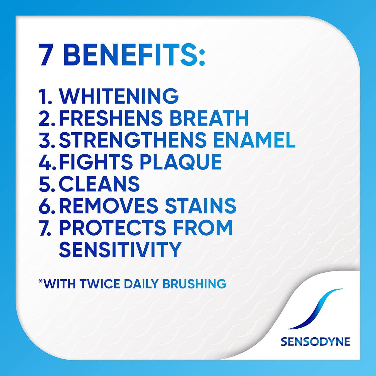 خمیردندان خانوادگی Sensodyne با محافظت روزانه از حساسیت دندان و سلامت لثه 75 ml X 3 خمیردندان خانوادگی Sensodyne با محافظت روزانه از حساسیت دندان و سلامت لثه 75 ml X 3